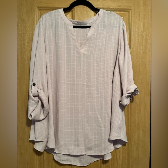 Maurice's Pink Patterned Famous Blouse - Picture 8 of 8